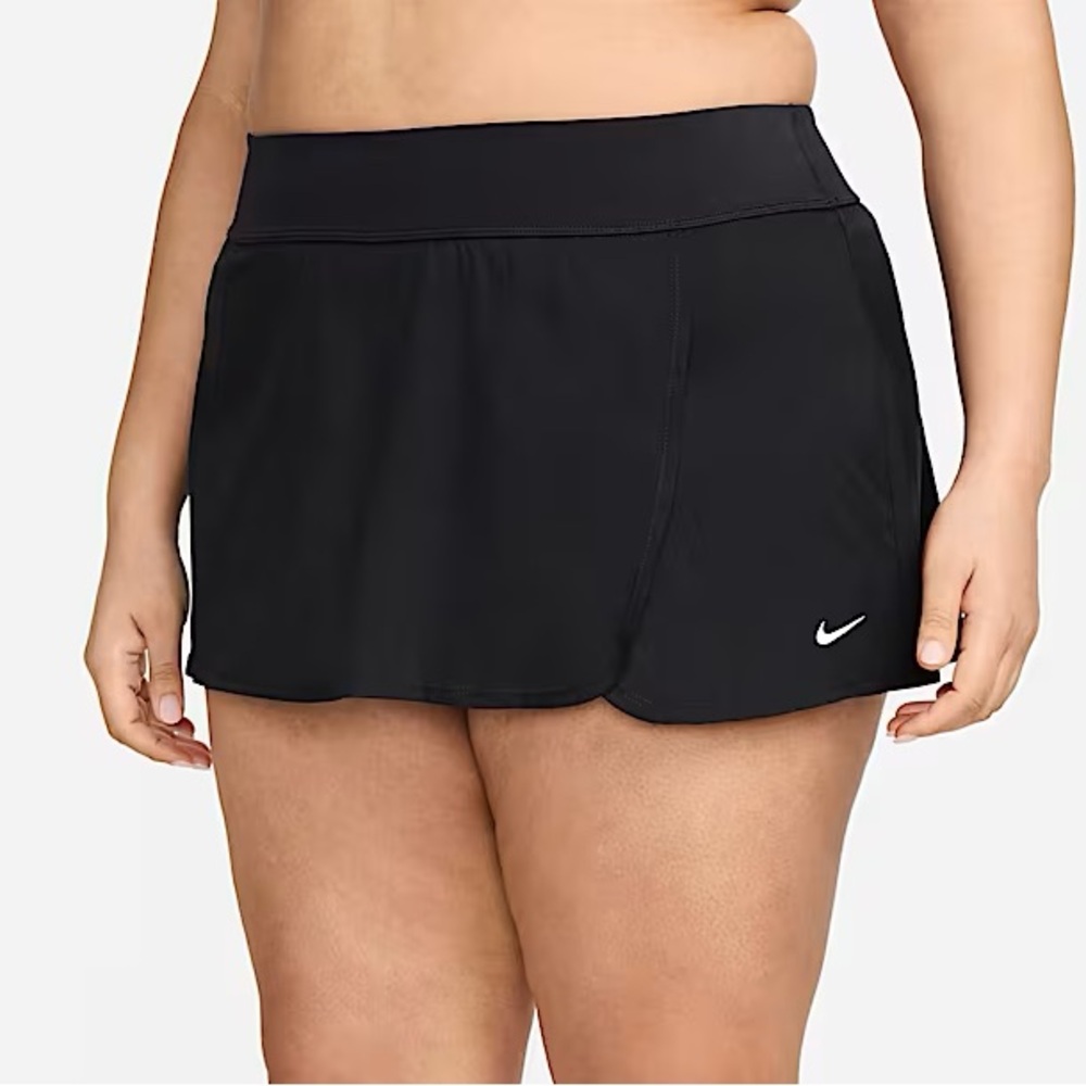 Nike Plus Size Solid Essential Swim Boardskirt